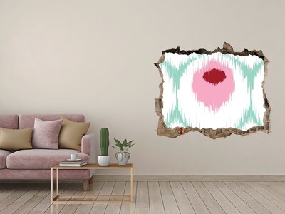 3D Wandsticker Loch Klangillusion aus Beton