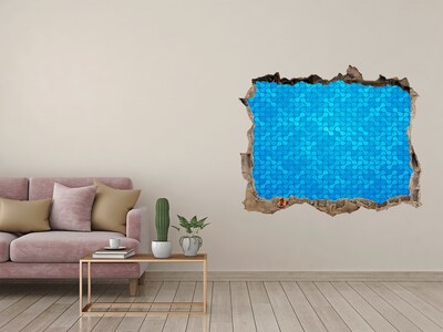 Wandtattoos Mauerdurchbruch Wasserspiegelung