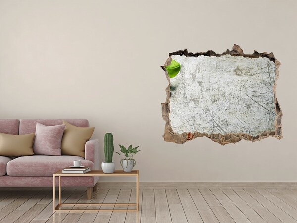 3D Wandtattoos Loch in der Wand Eine verfallene Mauer mit Blick auf den Himmel