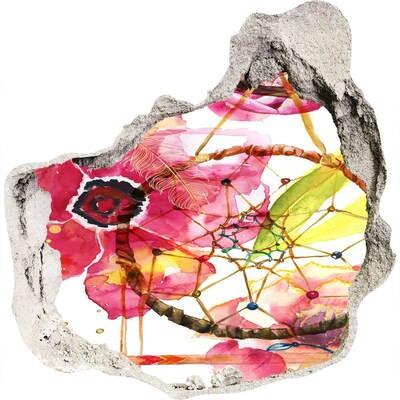 Wandfolien Loch in der Wand Loch in der Wand Blumentraum