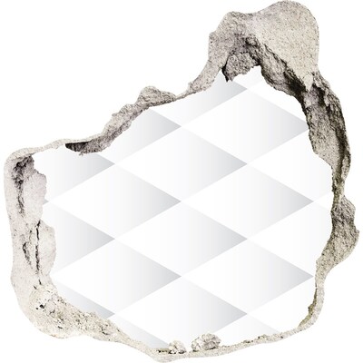 3D Wandtattoos Mauerdurchbruch Virtueller Raum in der Wand