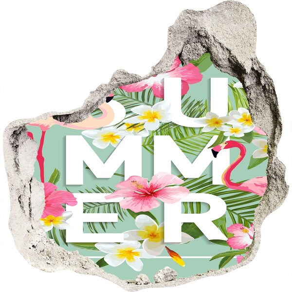 Wandfolien Loch in der Wand Sommerträume