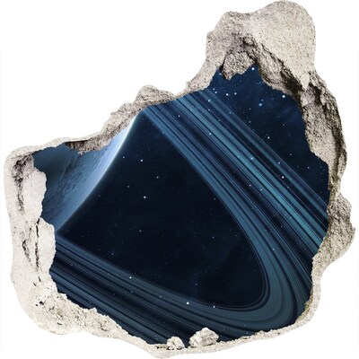 Wandfolien Loch in der Wand Weltraumloch in der Wand