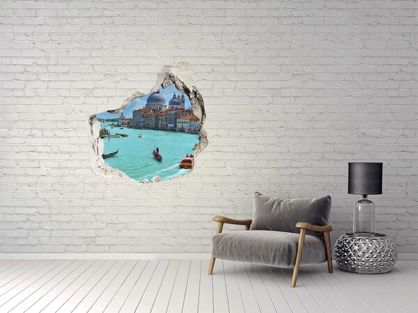 Wandtattoos Loch in der Wand Venedig im Tageslicht
