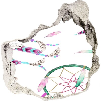 3D Wanddurchbruch Aufkleber Träume und Fantasien