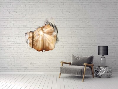 Mauerdurchbruch Aufkleber Waldpass der Sonne