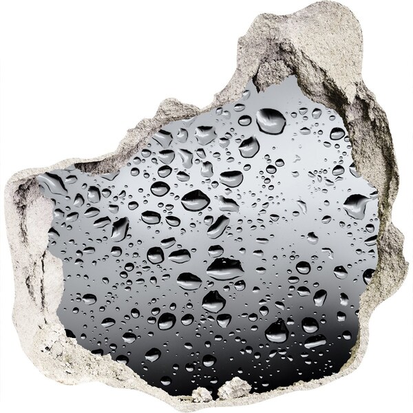 3D Wanddurchbruch Aufkleber Spiegelung im Wasser