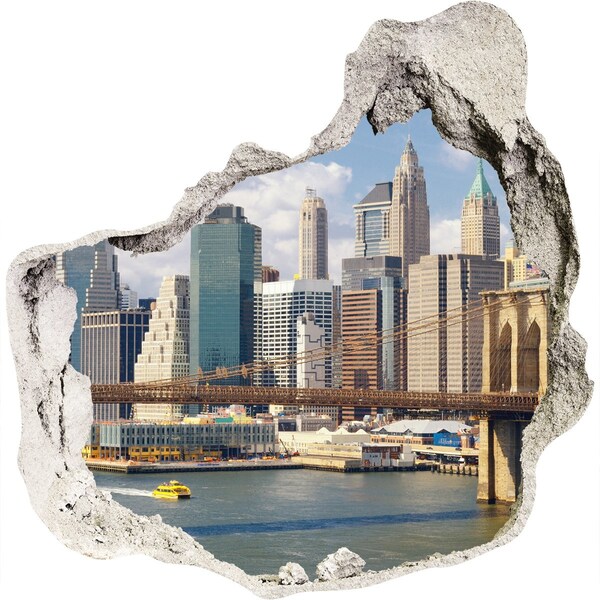 Wandtattoos Loch in der Wand New York hinter dem Loch in der Wand