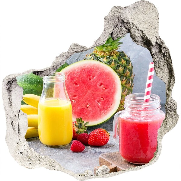 Mauerdurchbruch Aufkleber Paradies für fruchtige Cocktails