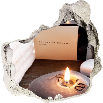 Mauerdurchbruch Aufkleber Entspannen Sie sich im Spa