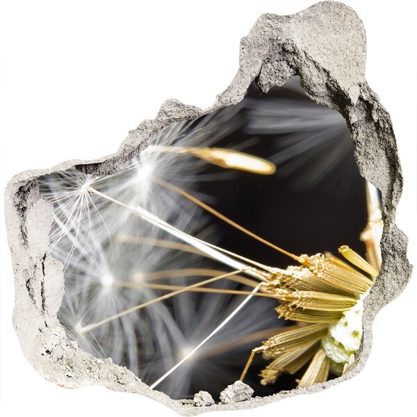 Wandtattoos Loch in der Wand Blumentraum durch ein Loch in der Wand