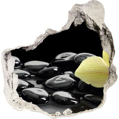 Wandaufkleber Loch 3D Entspannen Sie sich im Spa