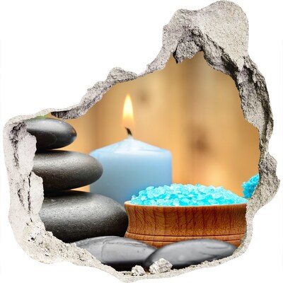 Wandfolien Loch in der Wand Entspannende Spa-Ecke