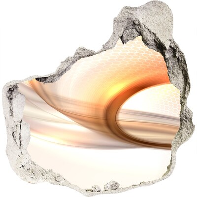 Wandaufkleber Loch 3D Modernes Interieurdesign