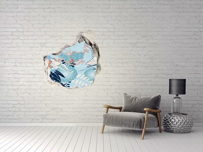 Mauerdurchbruch Aufkleber Die Unterwasserwelt der Korallen