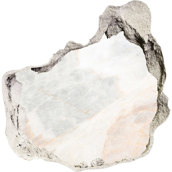 Wandaufkleber Loch 3D Steinloch in der Wand