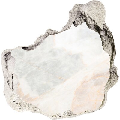 Wandaufkleber Loch 3D Steinloch in der Wand