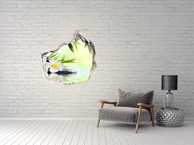 3D Wandtattoos Mauerdurchbruch Eine Oase der Ruhe in der Natur