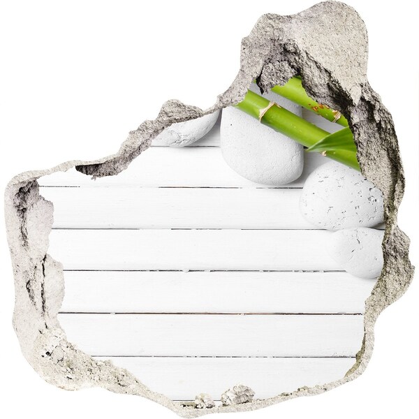 Mauerdurchbruch Aufkleber Eine grüne Oase aus Beton