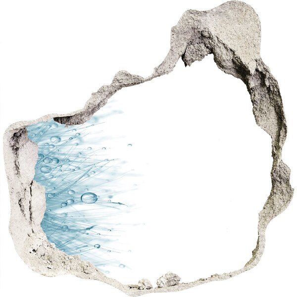 Wandtattoos Loch in der Wand Wasser im Loch in der Wand