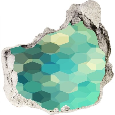 3D Wandtattoos Mauerdurchbruch Untergetauchte Meeresgewässer