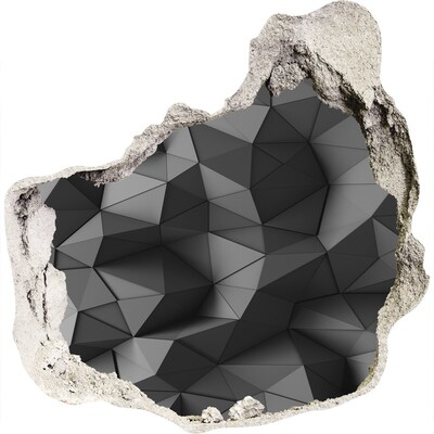 3D Wandtattoos Mauerdurchbruch Modernes kleines Lokal