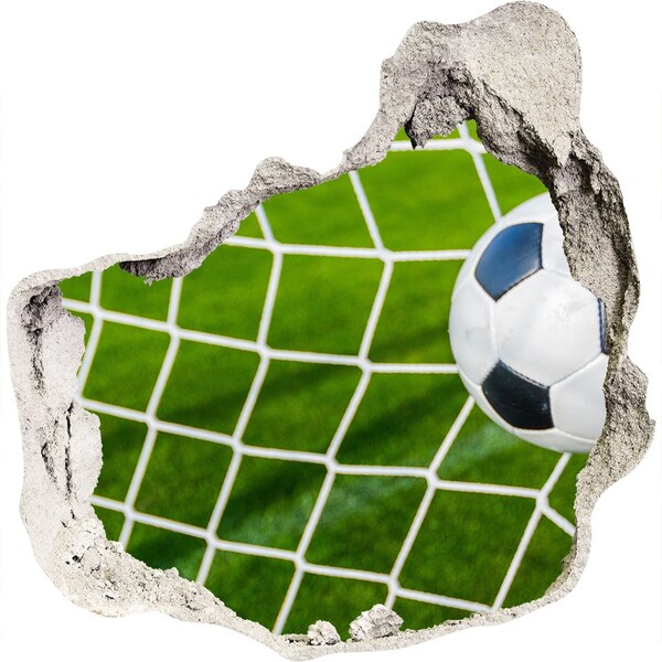 Mauerdurchbruch Aufkleber Ein Tor im Fußball