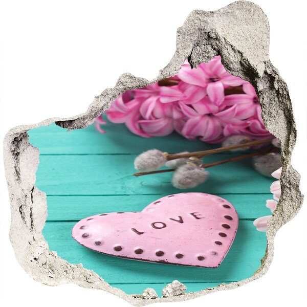 Wandtattoos Loch in der Wand Ein Herz voller Liebe