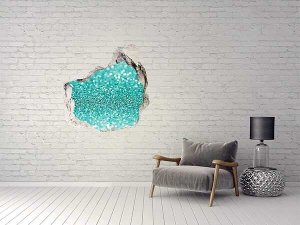 Wandtattoos Loch in der Wand Sprudelwasser aus einem kleinen Laden