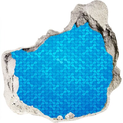 Wandtattoos Loch in der Wand Wasserspiegelung