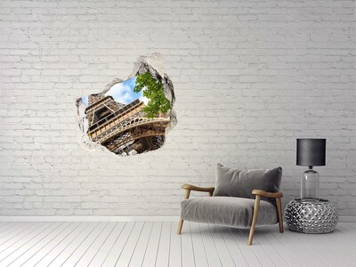 3D Wandtattoos Mauerdurchbruch Der Eiffelturm in Paris