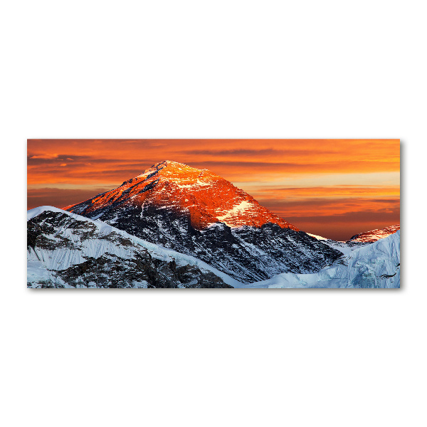 Foto auf Acryl Everest-Gipfel