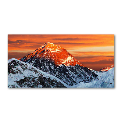 Foto auf Acryl Everest-Gipfel