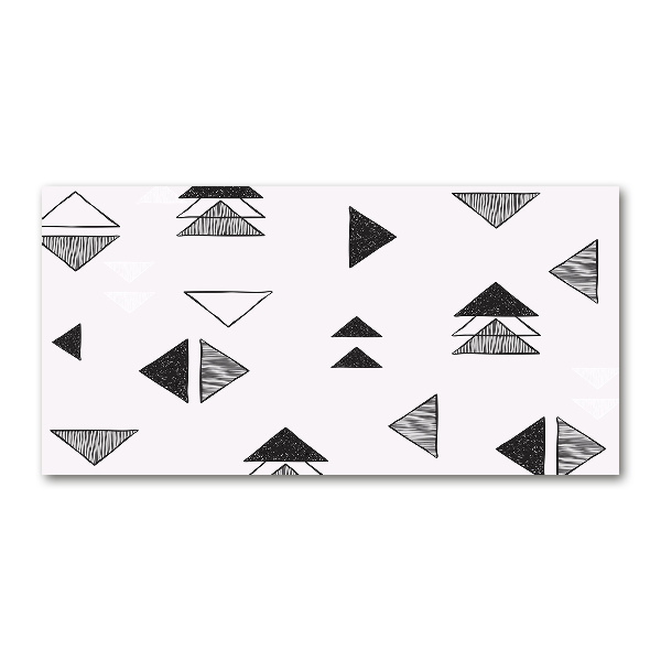 Acrylglas-Druck Dreieckshintergrund