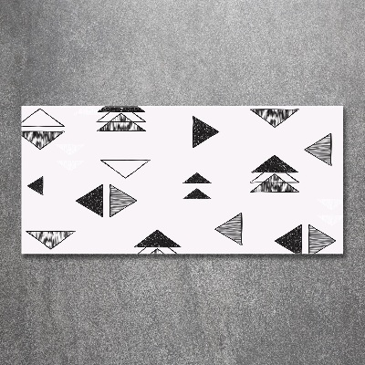 Acrylglas-Druck Dreieckshintergrund