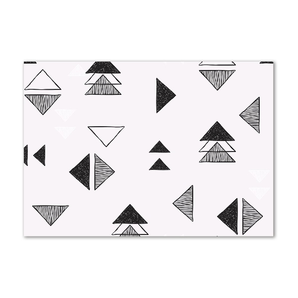 Acrylglas-Druck Dreieckshintergrund