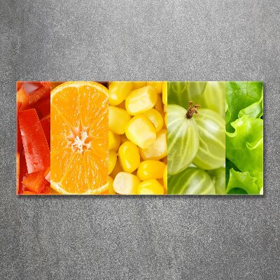 Foto auf Acryl Obst und Gemüse