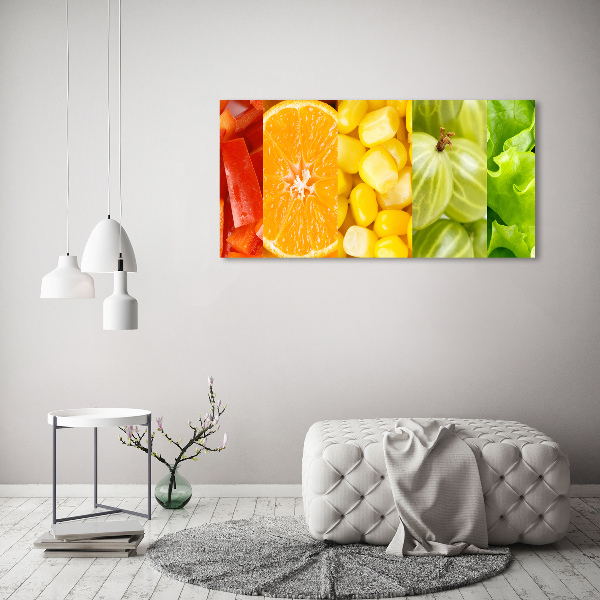Foto auf Acryl Obst und Gemüse