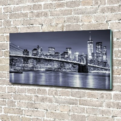Acrylbild Fotodruck Manhattan, New York