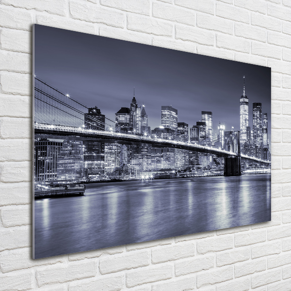 Acrylbild Fotodruck Manhattan, New York