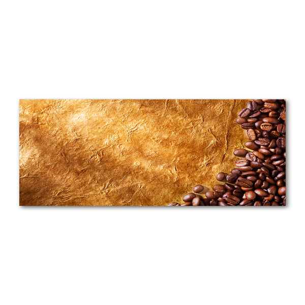 Bild auf Acrylglas Kaffeebohnen