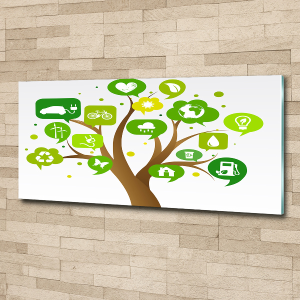 Bild auf Acrylglas Ökologischer Baum