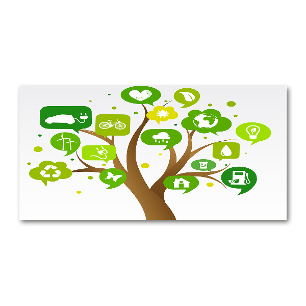 Bild auf Acrylglas Ökologischer Baum