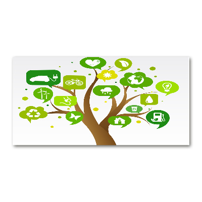 Bild auf Acrylglas Ökologischer Baum