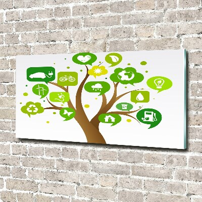 Bild auf Acrylglas Ökologischer Baum