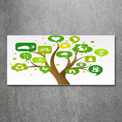 Bild auf Acrylglas Ökologischer Baum