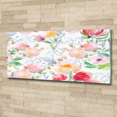 Bild auf Acrylglas Mohnblumen