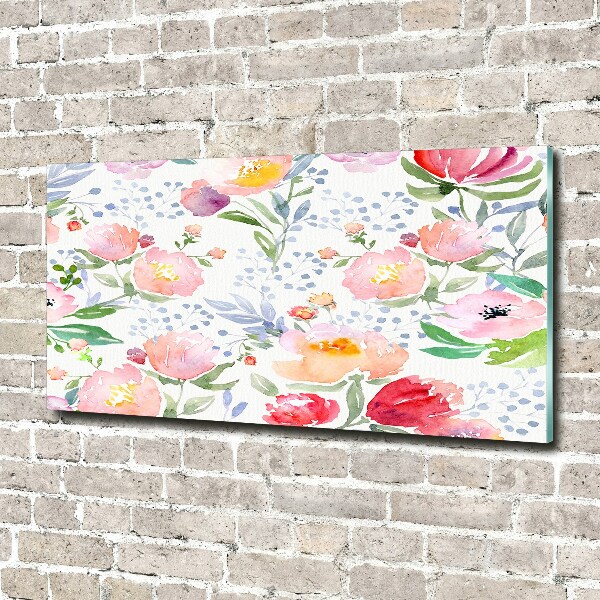 Bild auf Acrylglas Mohnblumen