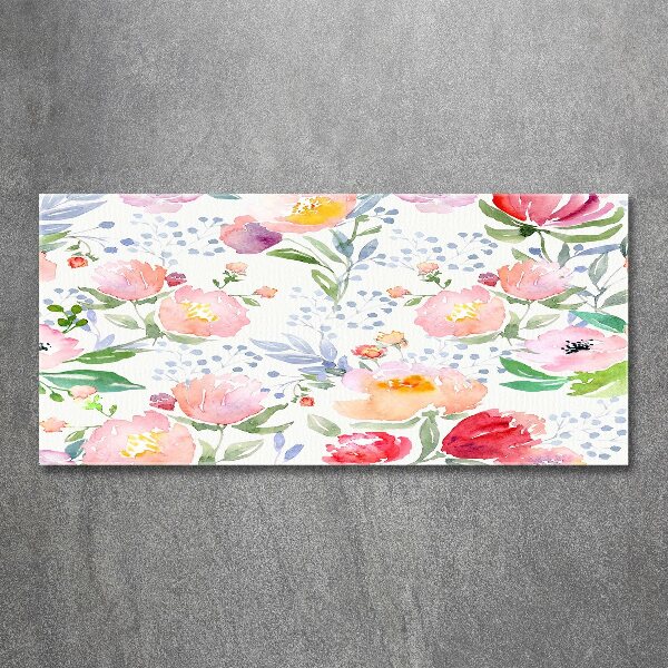 Bild auf Acrylglas Mohnblumen