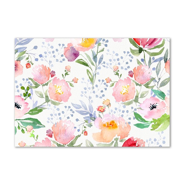 Bild auf Acrylglas Mohnblumen